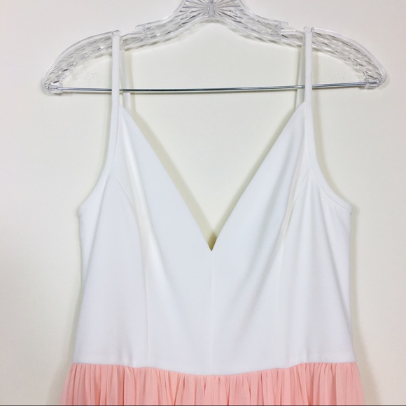 BHLDN Karlie Blush Pink Chiffon Maxi Dress Size 4 - Picture 5 of 8